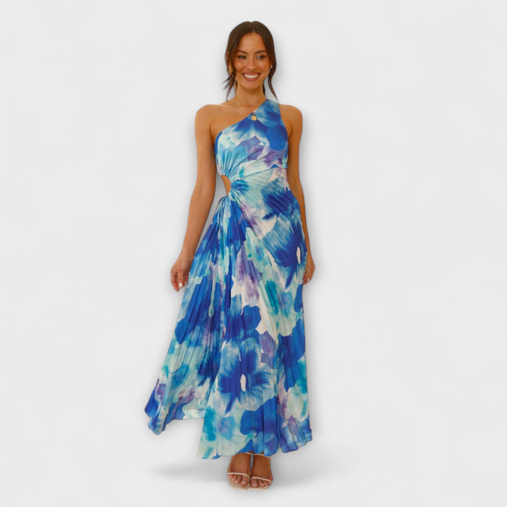 Sienna - Robe Maxi Élégante avec Découpe