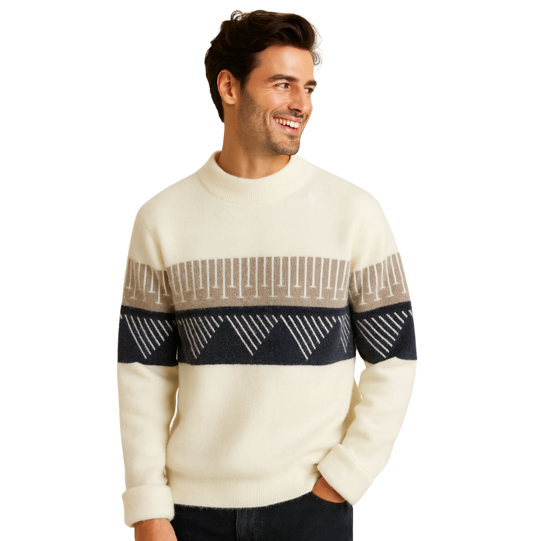 Faelan – Pull Minimaliste Chaud en Tricot