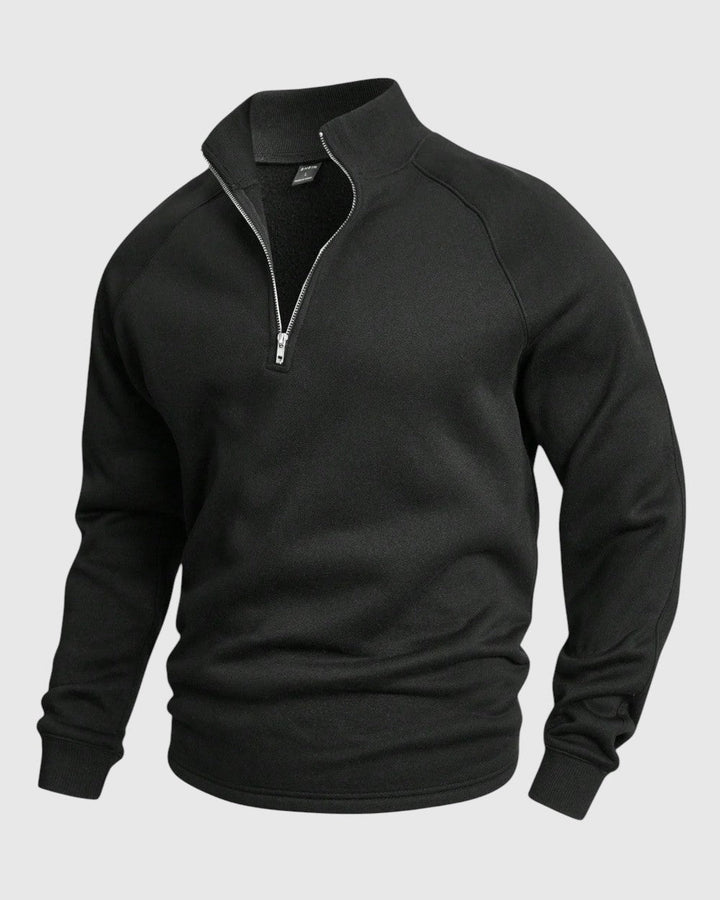 Libuše - Pull premium avec zip polo
