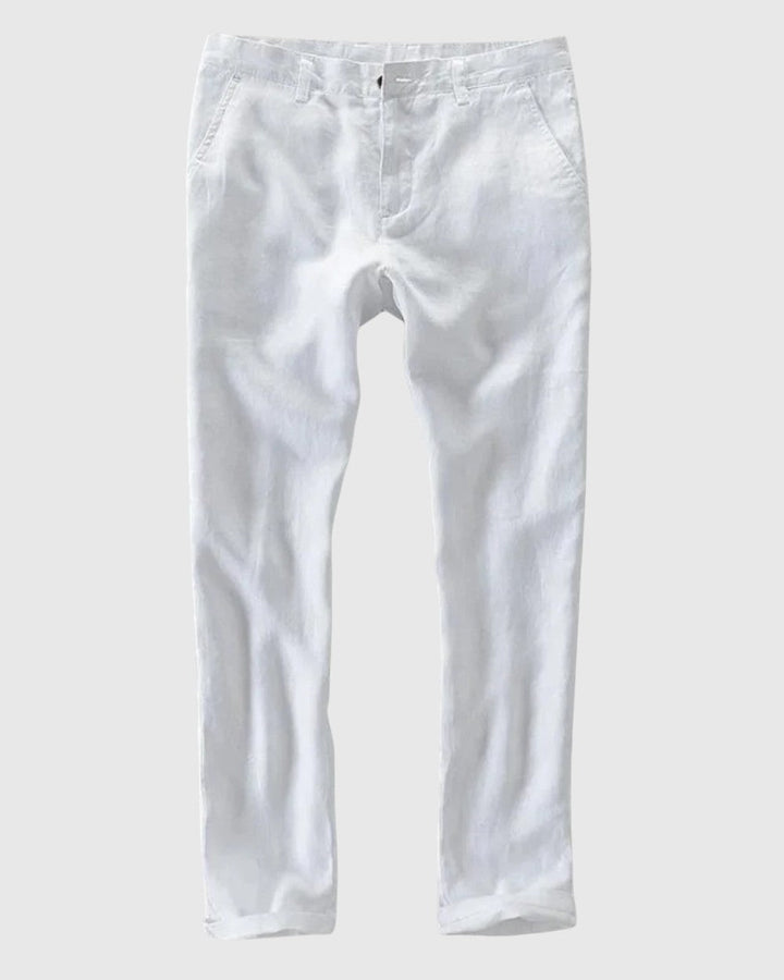 Libuše - Pantalons en lin Mykonos