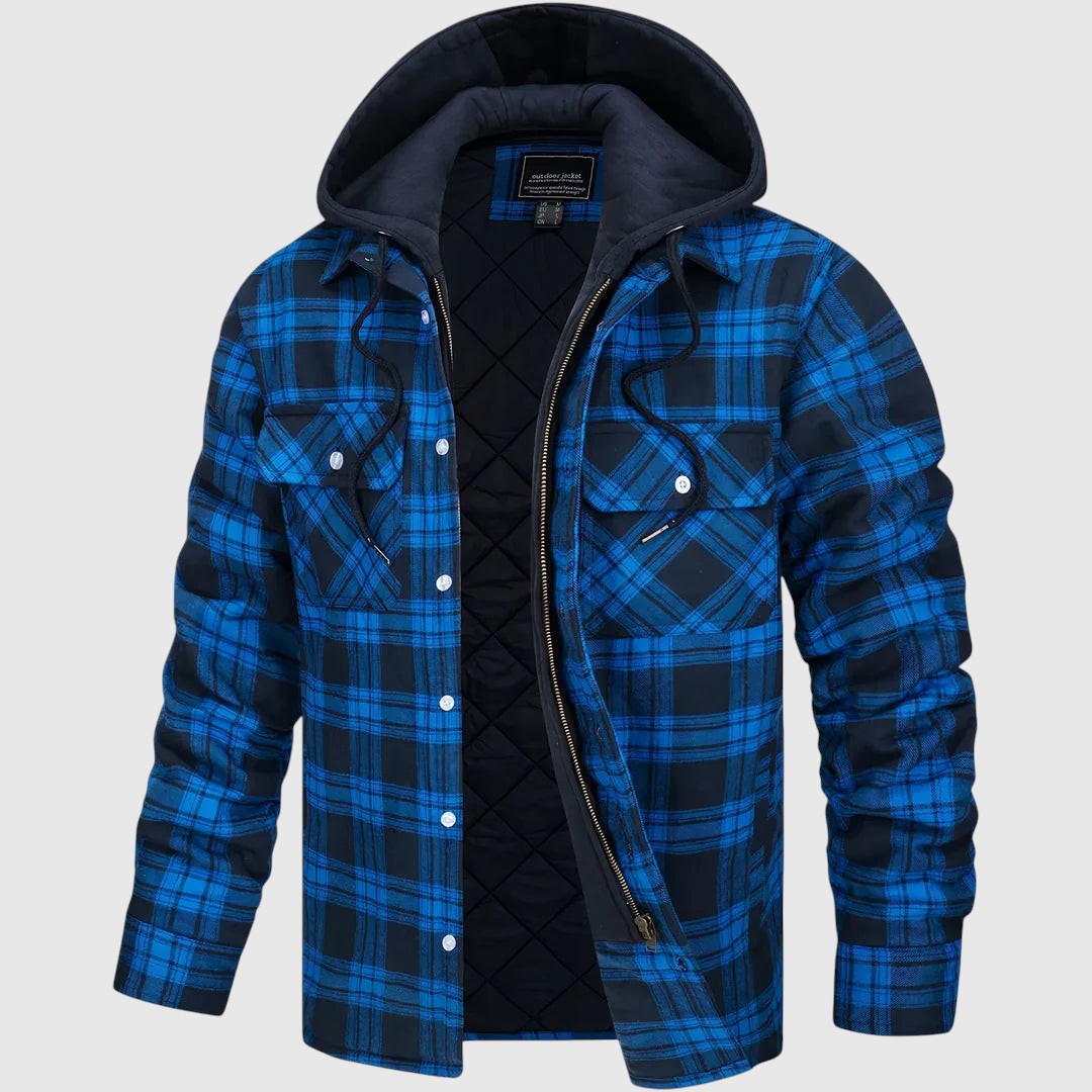 Arend – Veste chaude en mélange de laine premium