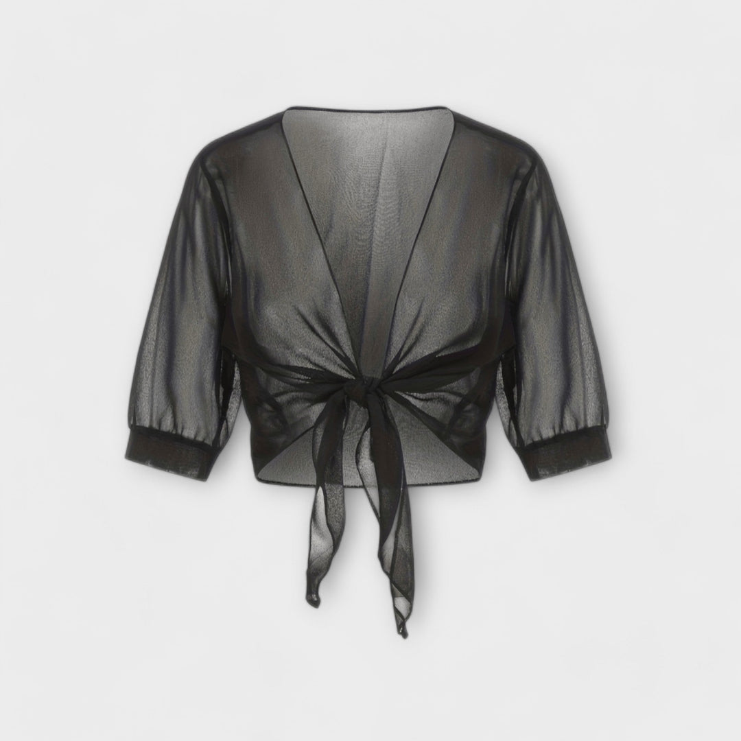 Olivia - Blouse à devant ouvert