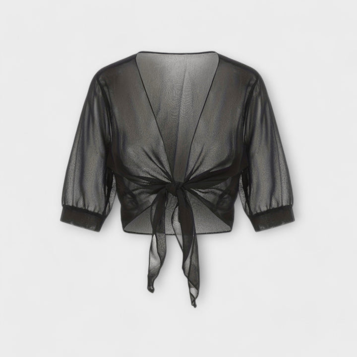 Olivia - Blouse à devant ouvert