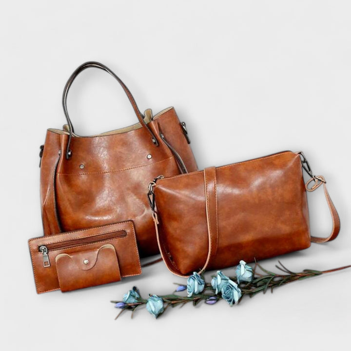Cécile. - Sac vintage 4 pièces