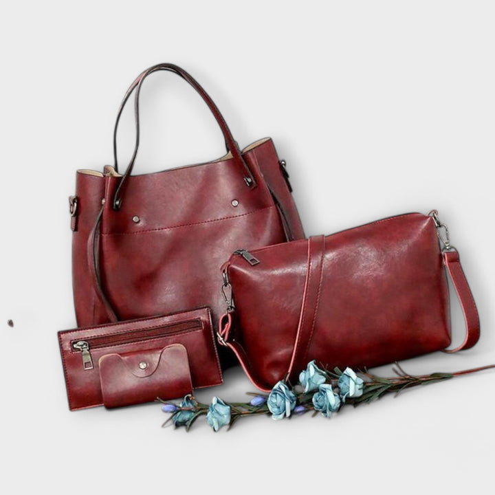 Cécile. - Sac vintage 4 pièces