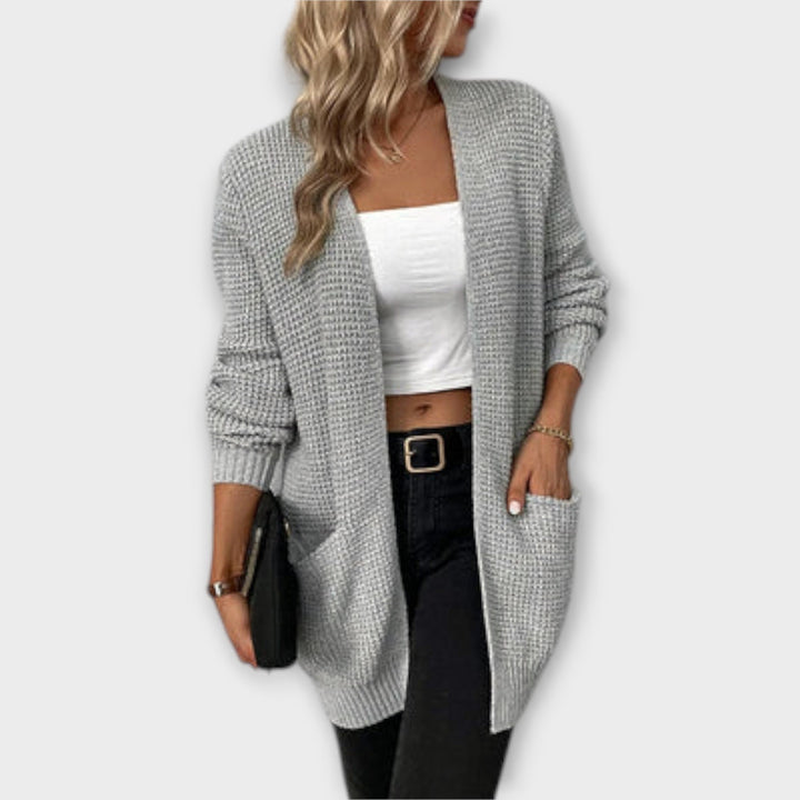 Nancy - cardigan en tricot confortable avec poches