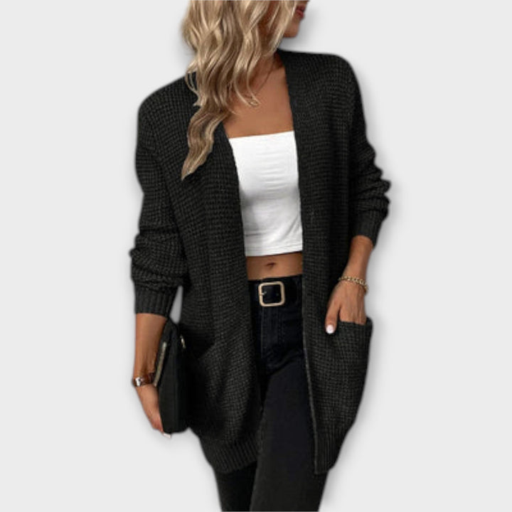 Nancy - cardigan en tricot confortable avec poches