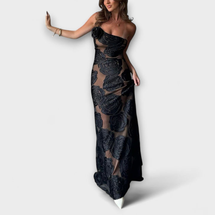 Sara - Robe Maxi Fleurie