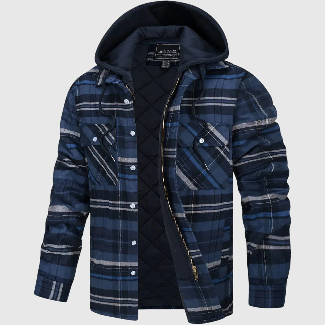 Arend – Veste chaude en mélange de laine premium