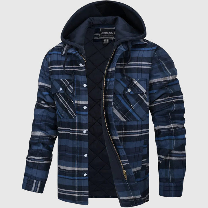 Arend – Veste chaude en mélange de laine premium
