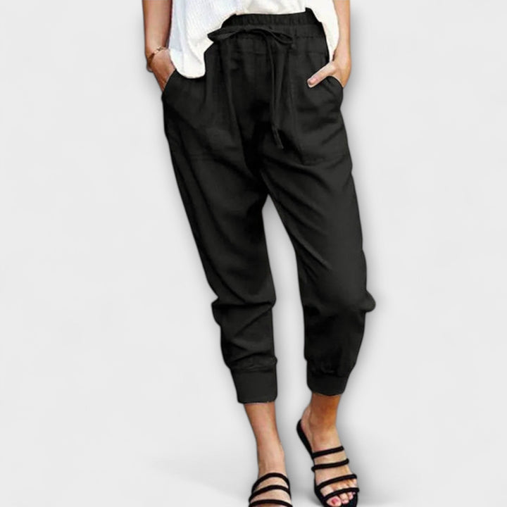 Blaire – Pantalon en lin léger avec mélange de coton
