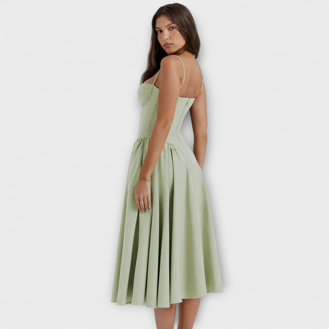 Rosalie - Robe corset élégante sans manches