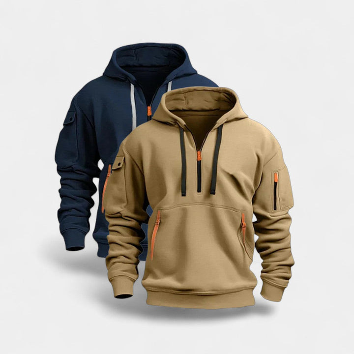Filip – Duo de sweats à capuche modernes