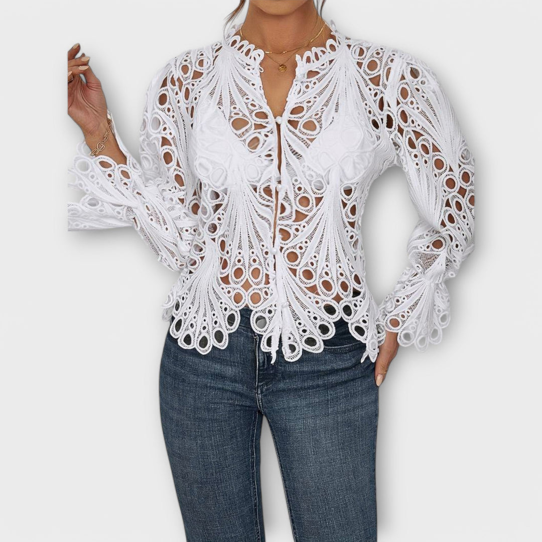 Savannah - Blouse asymétrique
