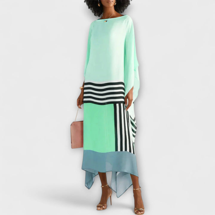Elenora - Kaftan géométrique à coupe ample