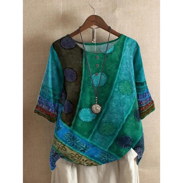 Valerie - Haut boho coloré