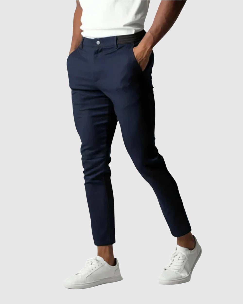Libuše - Pantalon Elio Stretch en coton