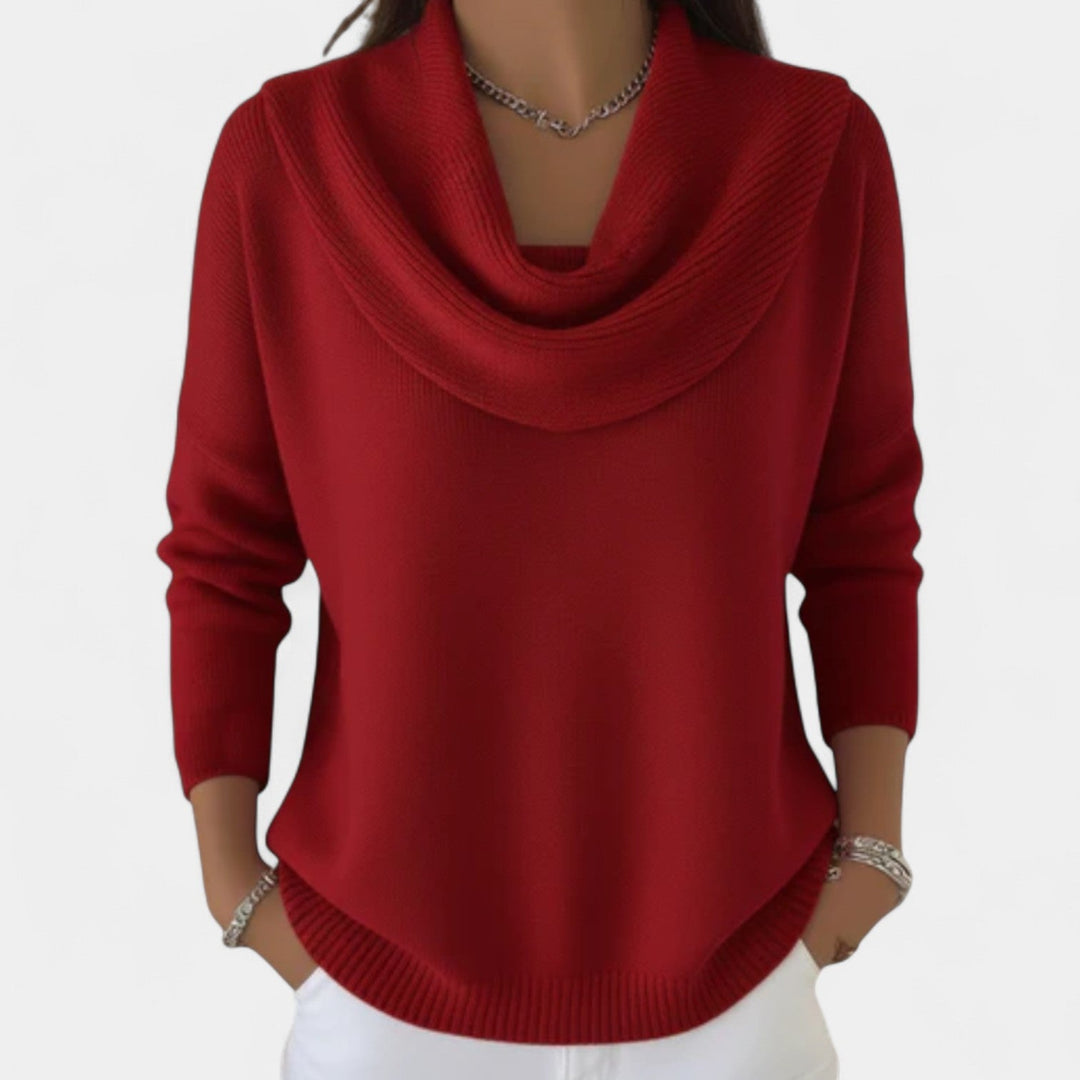 Eliza – Pull élégant avec col décontracté