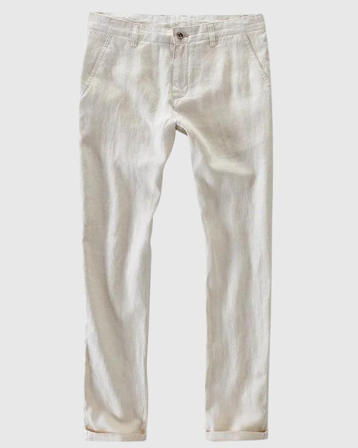 Libuše - Pantalons en lin Mykonos