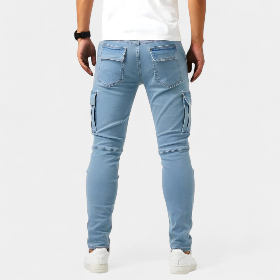 Marino – Duo de pantalons cargo avec stretch