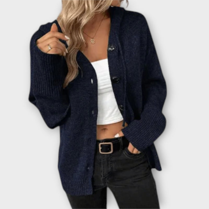 Brittan - Gilet en tricot avec boutons