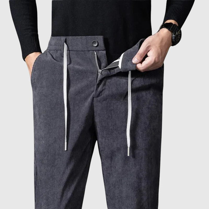 Libuše - Pantalons en velours côtelé Walker