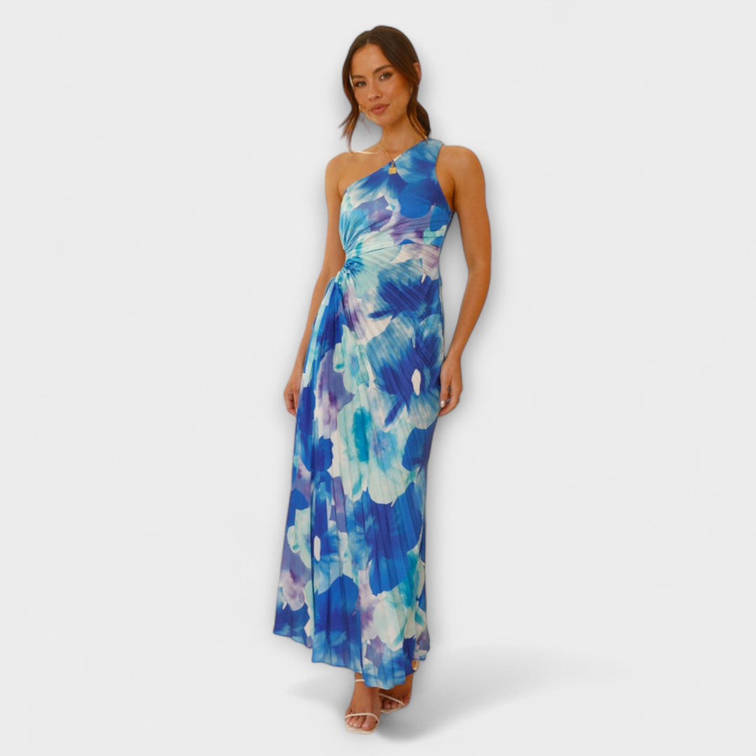 Sienna - Robe Maxi Élégante avec Découpe