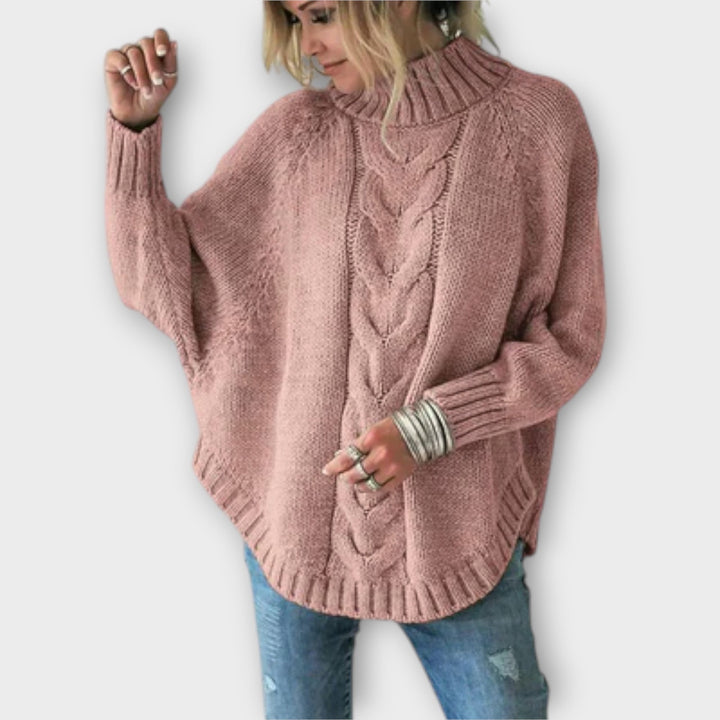Elysian - Pull en maille avec motif en tresses