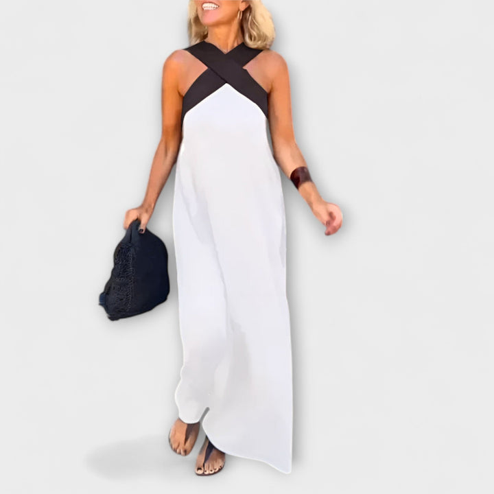 Delphine - Robe croisée