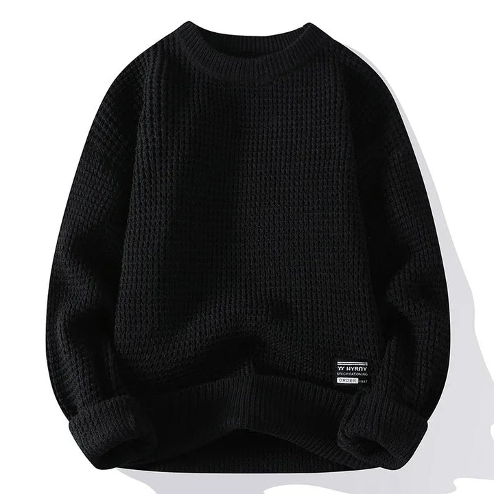 Eric – Pull pour homme premium Lyon avec texture miel pour élégance et confort