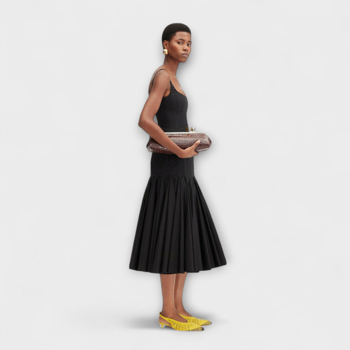 Cassie - Robe midi inspirée par l'agave