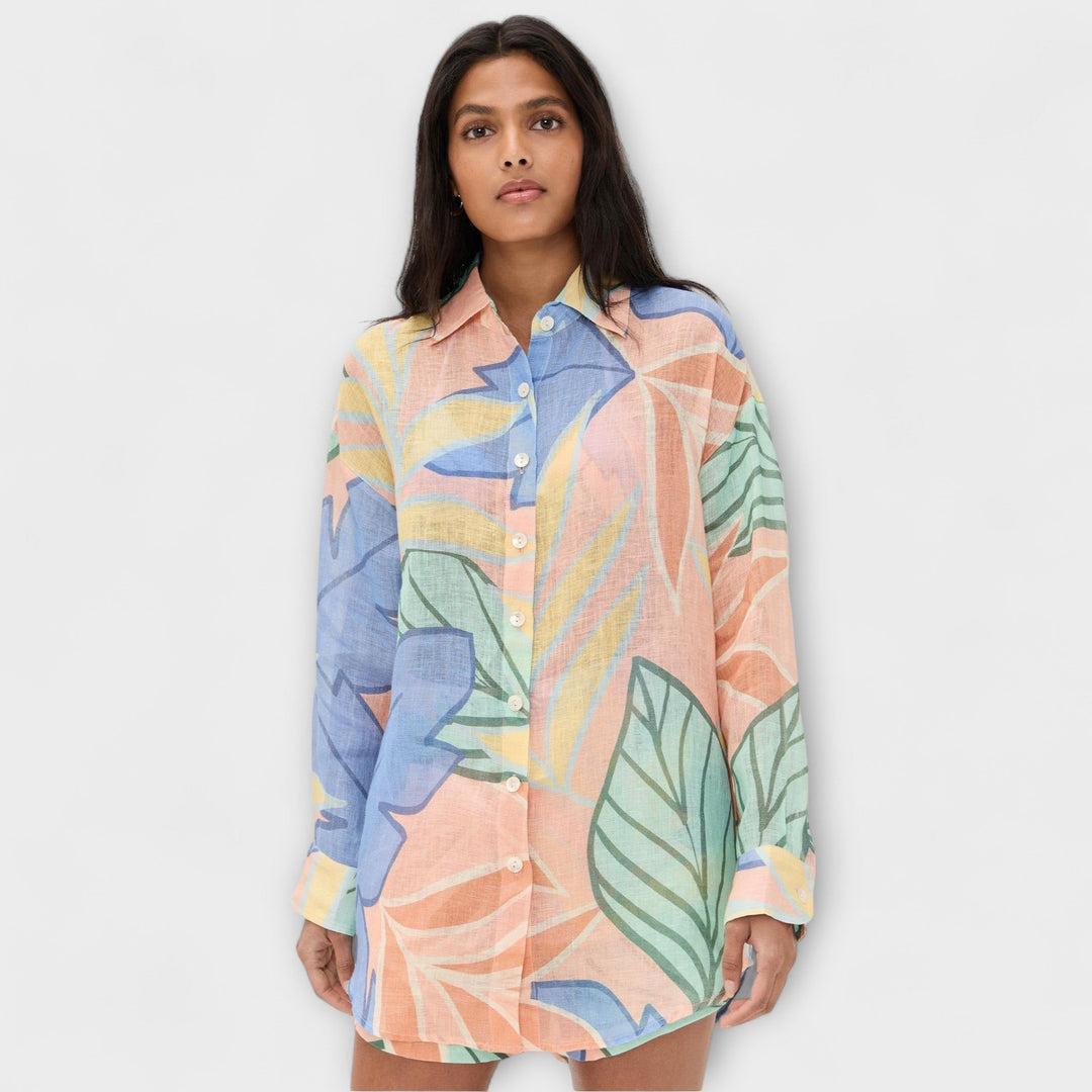 Mary - Ensemble court avec imprimé tropical de Playa Boyfriend