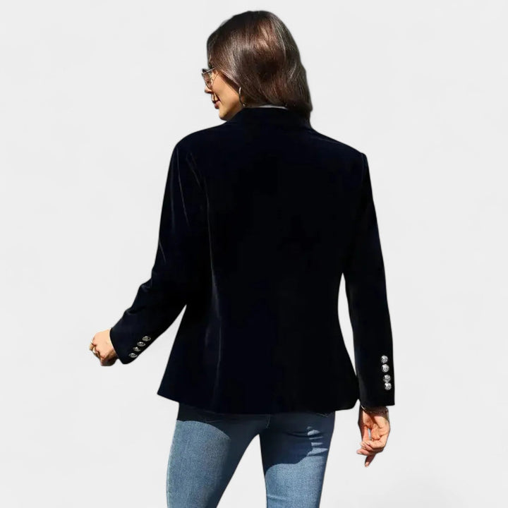 Andrea – Veste en velours