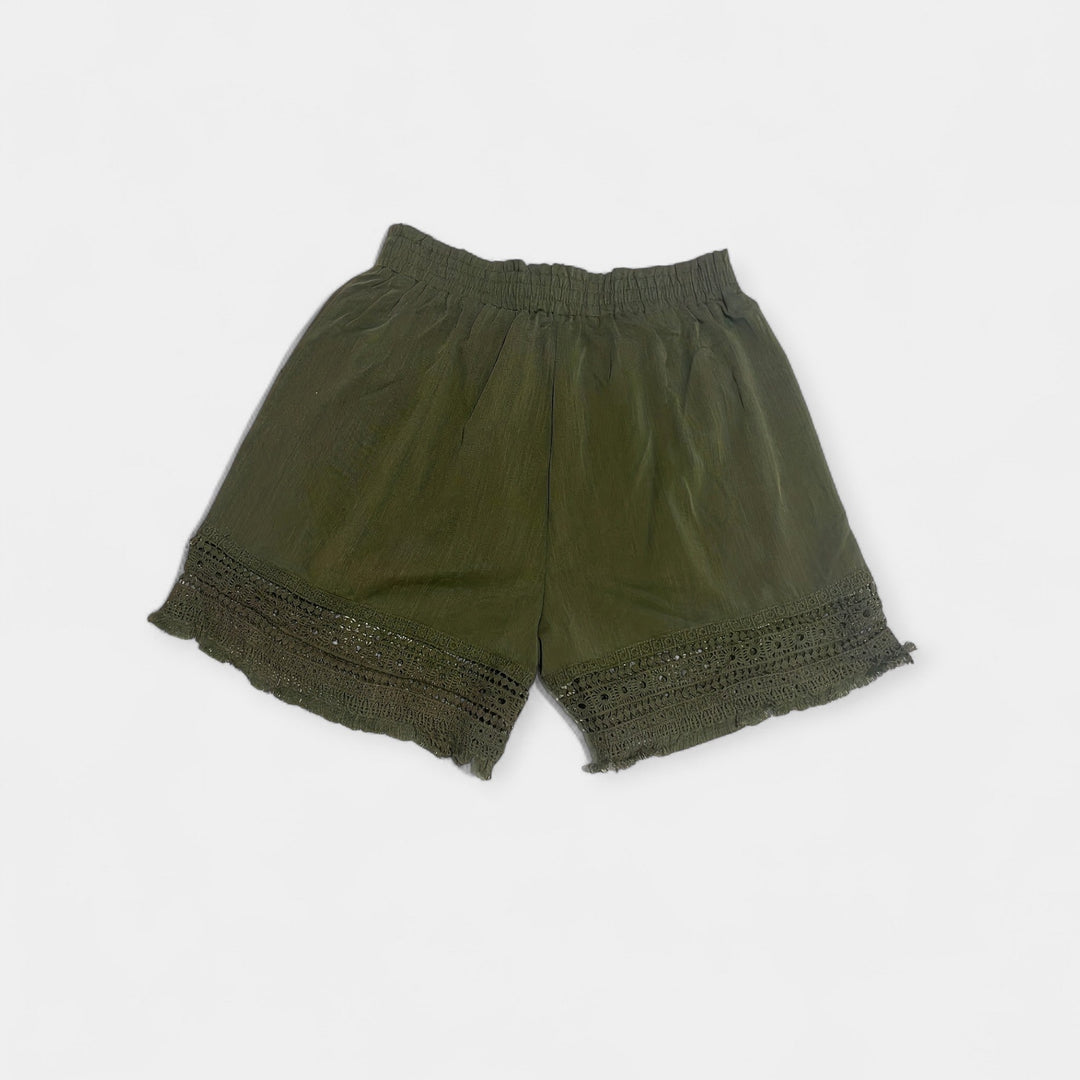 Shorts en dentelle