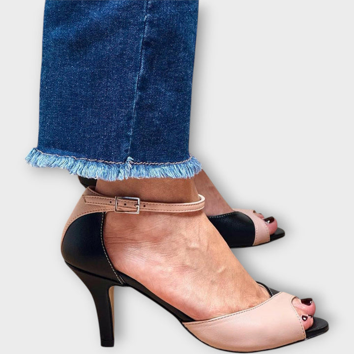 Eliška Bottines Élégantes à Talon Moyen