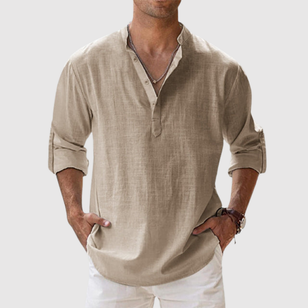 Libuše – Chemise en lin respirante