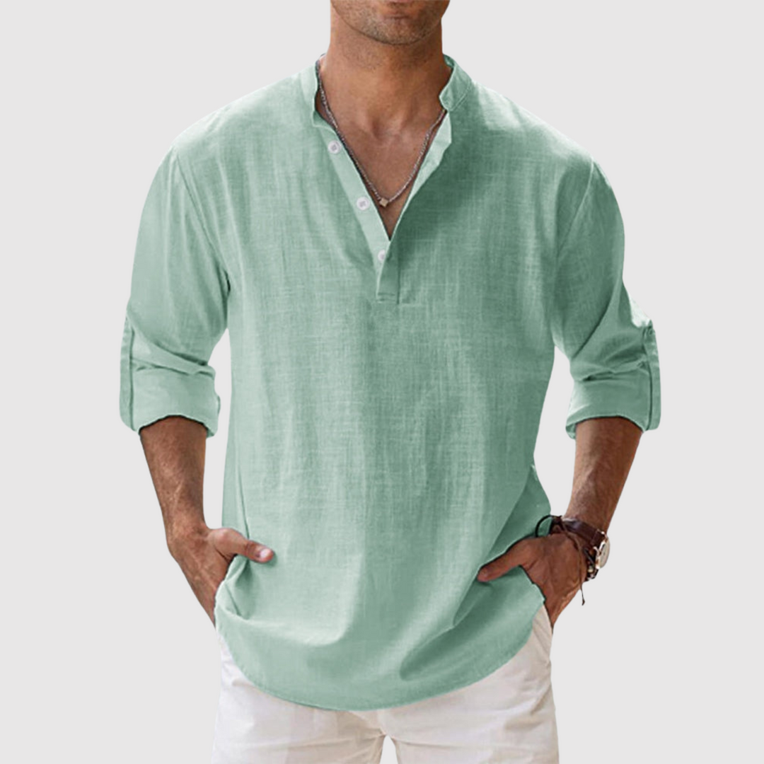 Libuše – Chemise en lin respirante
