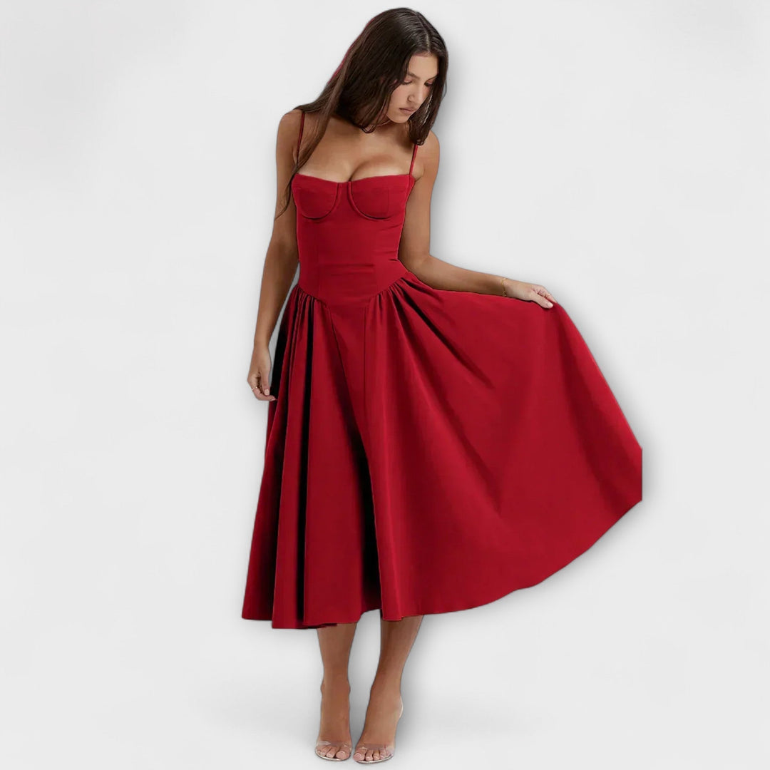 Rosalie - Robe corset élégante sans manches