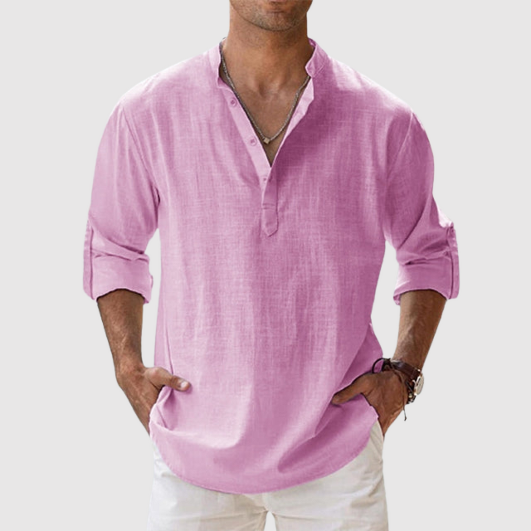 Libuše – Chemise en lin respirante