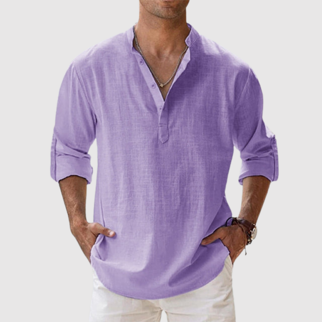Libuše – Chemise en lin respirante