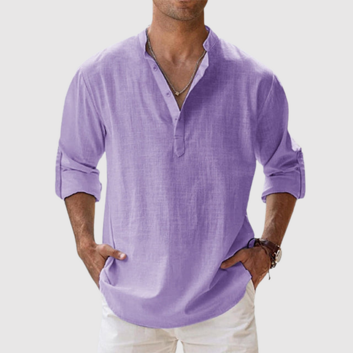 Libuše – Chemise en lin respirante