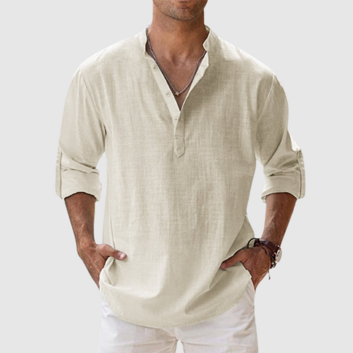 Libuše – Chemise en lin respirante