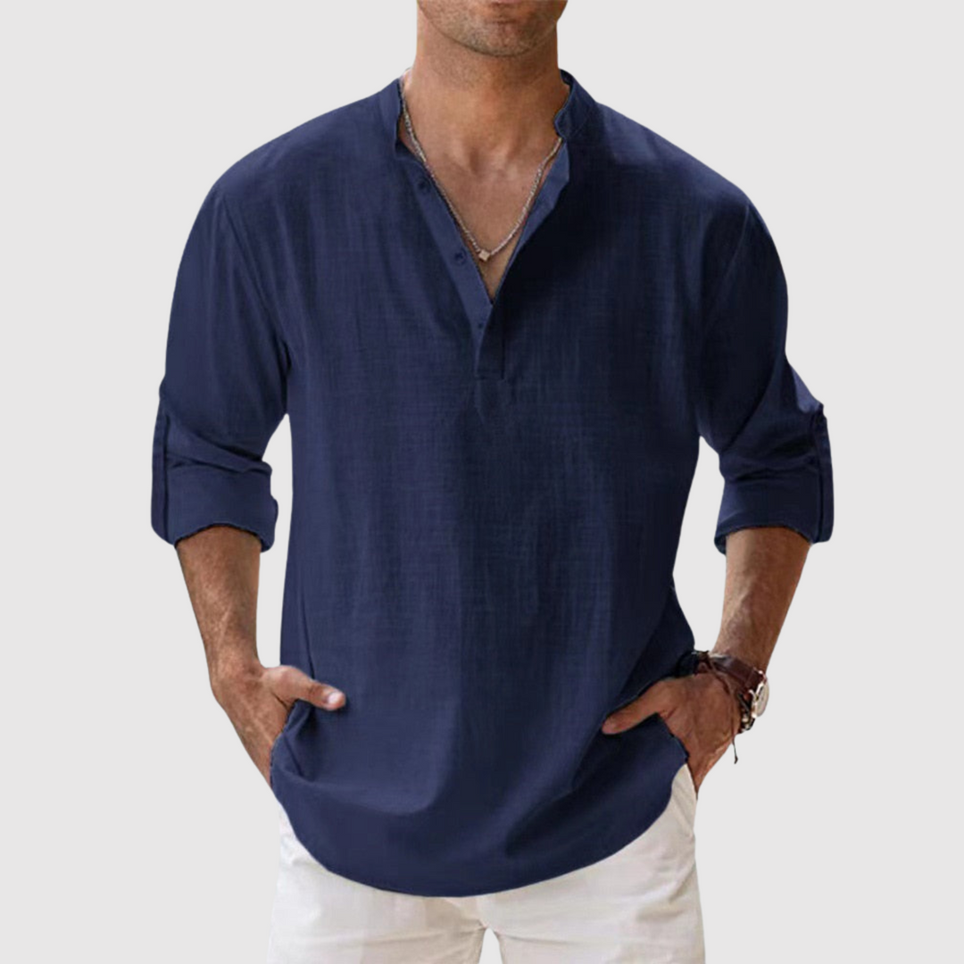 Libuše – Chemise en lin respirante