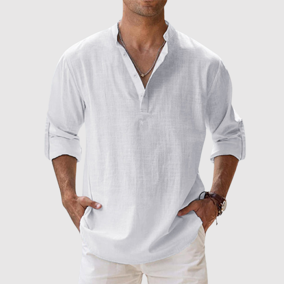 Libuše – Chemise en lin respirante