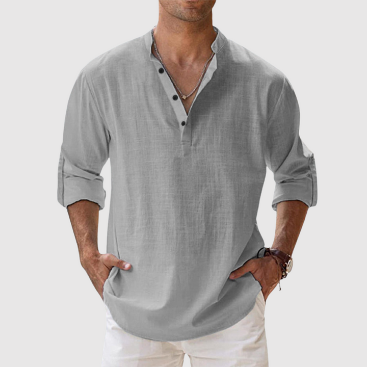 Libuše – Chemise en lin respirante