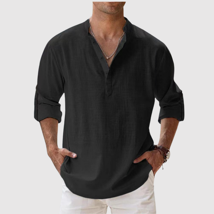 Libuše – Chemise en lin respirante