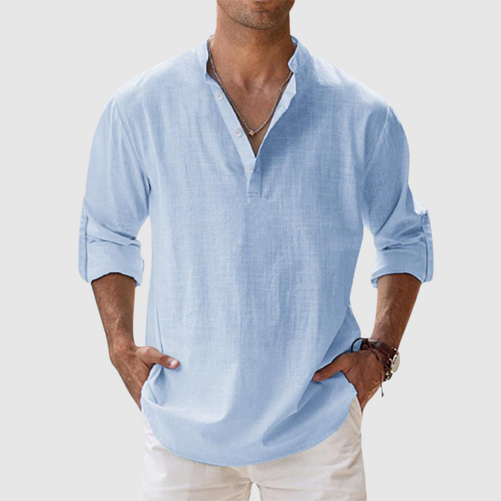 Libuše – Chemise en lin respirante