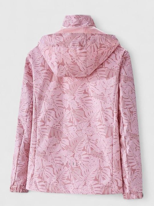Thanyelle – Veste élégante avec imprimé botanique