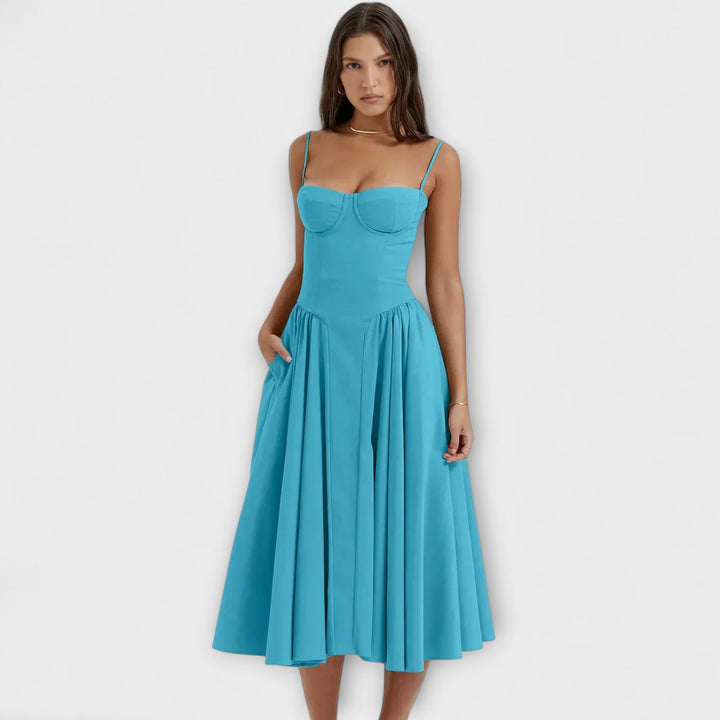 Rosalie - Robe corset élégante sans manches