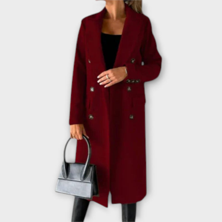 Judith - Manteau en laine élégant